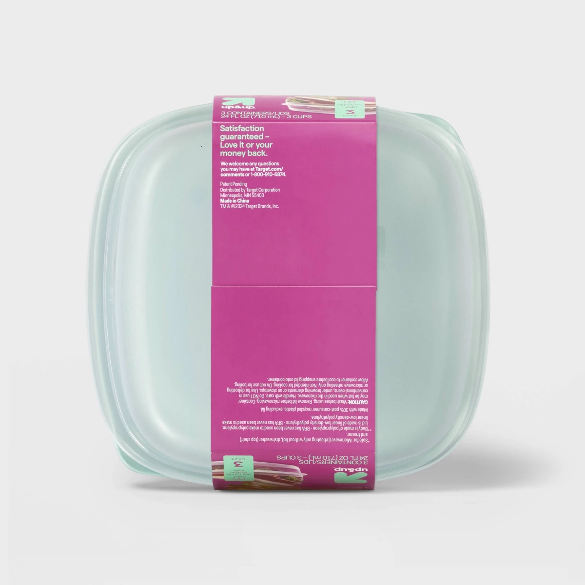 2026 New 3 Pack 24oz Square Fo - Food Storage Freezer Containers review and price