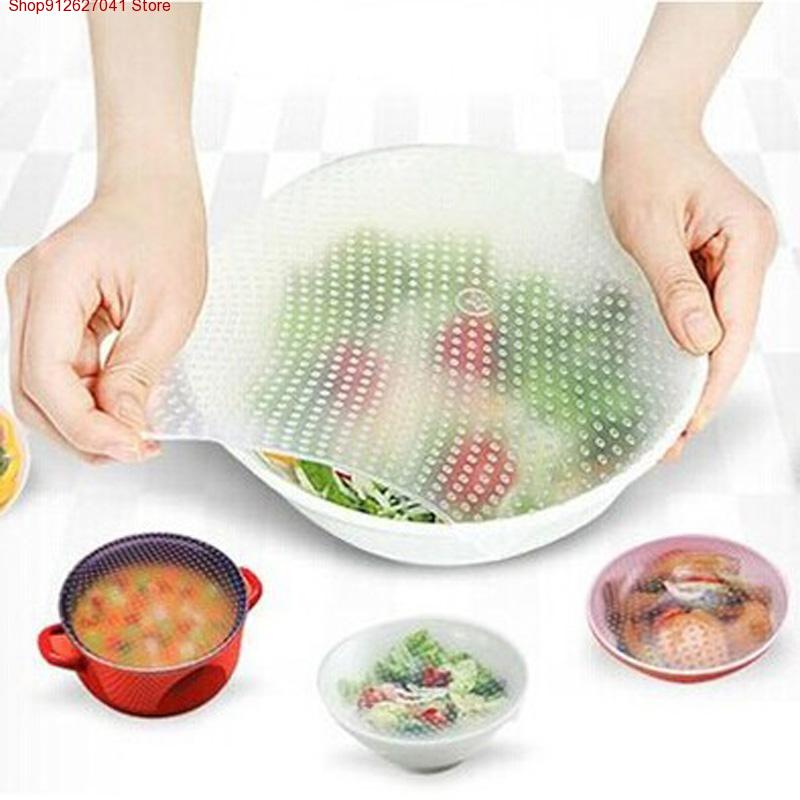 4PCS Silicone Reusable Bowl Co - Food Storage Variety Pack review and price