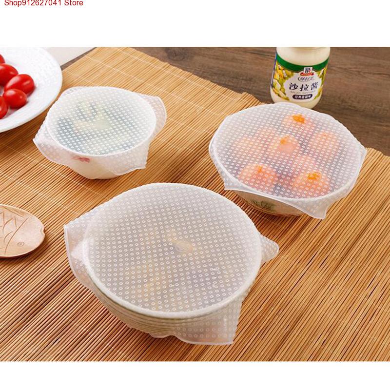 4PCS Silicone Reusable Bowl Co - Food Storage Variety Pack review and price